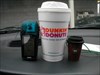 Geocachers Run On Dunkin &quot;Wake Up&quot; stopped by at Dunkin Donuts for some coffee this morning before moving along to another cache.