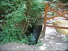an artifical waterfall