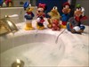 Bathing with Disney Friends