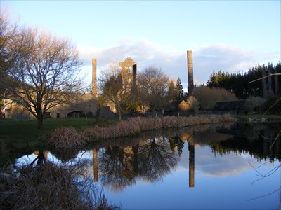 The Old Cement Works Ruins - Warkworth, North Island, New Zealand