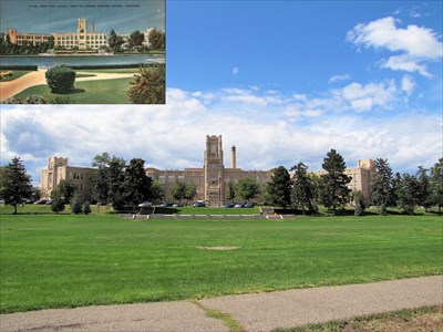 West High School From Sunken Gardens Denver Co Picture
