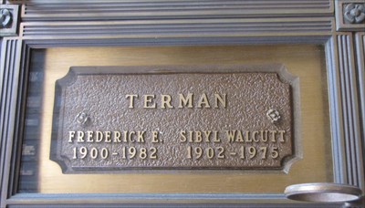 Frederick Emmons Terman - Technology Pioneer - Grave of a Famous Person on Waymarking.com