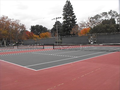 Rinconada Park tennis courts - Palo Alto, California - Tennis ...