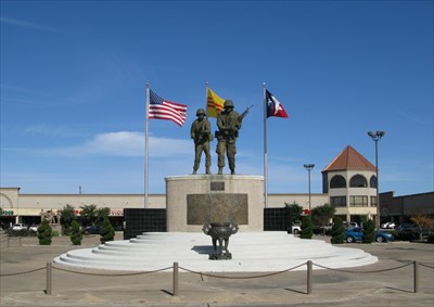 Vietnam War Memorial, Shopping Center, Houston, TX, USA