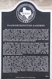 Dalworthington Gardens Texas Historical Markers On Waymarking Com