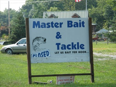 Master Bait and Tackle Shop, Aberdeen, OH - Unusual Signs ...