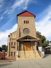 1921 - Sacred Heart [Catholic] Church - Fruita, Co - Dated Buildings And Cornerstones On Waymarking.com