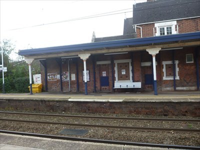 Crewe Line Alsager Alsager Road Railway Station Photo Kidsgrove 1 NSR. 