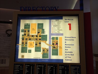 South Coast Plaza Map (Crate and Barrel) [Level 1] - Costa Mesa, CA - 'You  Are Here' Maps on