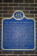 Image for "THE FOUNDING OF WIARTON"  -  Wiarton 