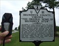 Image for Brunswick County, Virginia - "The Original Home of Brunswick Stew"