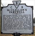 Image for McClellan's Farewell