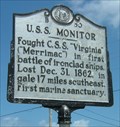Image for USS Monitor, Marker B-50