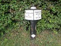Image for Trent & Mersey Canal Milepost - Broken Cross, UK