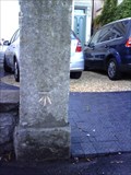 Image for Cut Benchmark - Benchmark on gatepost at entrance to #120 Gloucester Road - Bristol