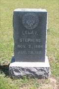 Image for Lela I. Stephens - White Church Cemetery - Blooming Grove, TX