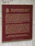 Image for CNHS The Kaministikwia Route - Kakabeka Falls ON