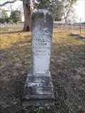 Image for FIRST -- burial in Mills Cemetery, Garland TX