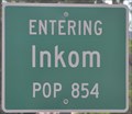 Image for Inkom, Idaho ~ Population 854