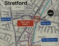 Image for Edge Lane Bridge "You Are Here" Map on Bridgewater Way - Stretford, UK