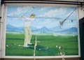 Image for Golfer Mural  -  Goesan, Korea