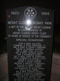 Image for Rotary Park Monument - Mt. Clemens, MI.