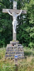 Image for Houten kruis met een Jezusfiguur - Uden - NL