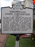 Image for Greeneville Union Convention - 1C 54