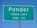 Image for Ponder, TX - Population 710