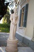 Image for Empress Elisabeth of Austria - Statue at Corfu Achillion Palace
