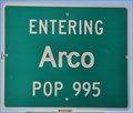 Image for Arco, Idaho (Southeastern Approach) ~ Population 995