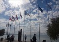 Image for Several country flags at the port - Lazise, Italy
