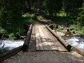 Image for Footbridge on the East Rosebud Trail between Big Park Lake and Duggan Lake - Montana