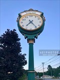 Image for Bristol County Savings Bank town clock - Franklin, Massachusetts