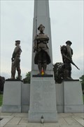 Image for World War 1 Memorial figures - St. Adalbert Cemetery, Niles, IL