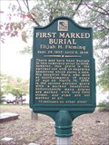 Image for First Marked Burial  - SCA – Smyrna Cobb Co., GA