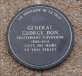Image for General George Don - St. Helier, Jersey, Channel Islands