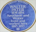Image for Walter Pater - Earls Terrace, London, UK