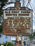 Image for Old First Parish Burying Ground - Rockport, Massachusetts