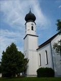 Image for Glockenturm der Pfarrkirche St. Jakobus - Bad Endorf, Lk Rosenheim, Bayern, D