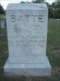 Image for Batte - Sardis Cemetery - Sardis, TX