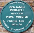 Image for Benjamin Disraeli - Tyrrel Drive, Southend-on-Sea, UK