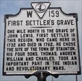 Image for First Settler's Grave