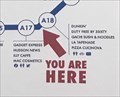 Image for Gate A18 "You are Here" Map - Philadelphia, PA