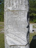 Image for Rufas B. Thompson - Bethlehem Cemetery - Greenwood, SC