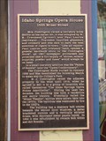 Image for Idaho Springs Opera House - Idaho Springs, CO