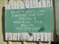 Image for Oddfellows and Masonic Cemetery - Rio Vista CA