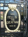 Image for Aberbargoed War Memorial Gates - Bargoed, County Borough of Caerphilly, Wales.