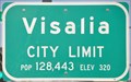 Image for Visalia ~ Population 128,443