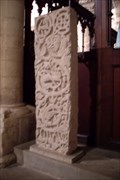 Image for Anglo Saxon grave slab, St.Peter's Church, Northampton.